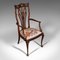 Antiker englischer viktorianischer Elbow Chair, 1900er 8