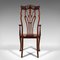 Antiker englischer viktorianischer Elbow Chair, 1900er 6