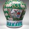 Vasetti vintage in ceramica dipinta a mano, Cina, anni '40, Immagine 10