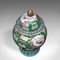 Pots de Gingembre Vintage en Céramique Peints à la Main, Chine, 1940s 7