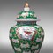 Pots de Gingembre Vintage en Céramique Peints à la Main, Chine, 1940s 8