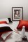 Cuscino da camera da letto in tre tonalità rosso mattone di LO Decor, Immagine 2