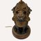 Lampes Singha Lion Foo Dog Mid-Century, Set de 2 5