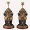 Mid-Century Singha Lion Foo Dog Lamps, Set of 2 10
