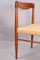 Danish Teak and Paper Cord Dining Chairs by H. W. Klein for Bramin, Set of 4, 1960s, Image 5