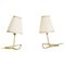 Mid-Century Table Lamps by Rupert Nikoll , 1950s, Set of 2 1