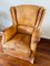 Fauteuil Club en Cuir Marron de Crearte 14