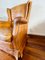 Brown Leather Club Chair from Crearte, Image 4