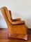 Brown Leather Club Chair from Crearte 16