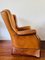 Club chair in pelle marrone di Crearte, Immagine 16