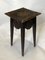 Hand Carved Gothic Victorian Rosette Plant Stand or Side Table, 19th Century, Image 5