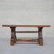 Mid-Century Brutalist Oak Belgian Coffee Table 8