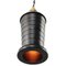 Vintage American Army Style Black Metal Telescopic Pendant Lights 2