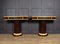 French Art Deco Console Tables in Macassar Ebony, 1925, Set of 2 9