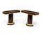 French Art Deco Console Tables in Macassar Ebony, 1925, Set of 2, Image 1