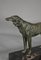 Large French Art Deco Borzoi Dogs Sculpture 5