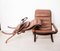 Leather Folding Armchairs, Set of 2, Image 4