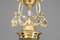 Jugendstil Ceiling Lamp with Shade, 1900s 7