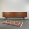 Large Minimalist Teak Sideboard with Leather Handles, Germany, 1960s, Image 1