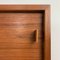 Large Minimalist Teak Sideboard with Leather Handles, Germany, 1960s, Image 13