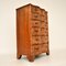 Antique Burr Walnut Serpentine Chest of Drawers, England, 1920s 8