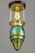 Jugendstil Jugendstil Deckenlampe, Wien, 1900er 12