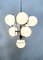 Lámpara de araña colgante de Reggiani con 10 bolas de cristal de Murano, Imagen 8