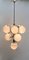 Lámpara de araña colgante de Reggiani con 10 bolas de cristal de Murano, Imagen 6