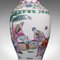 Antike handbemalte chinesische Keramikvase, 1900er 10