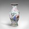 Antike handbemalte chinesische Keramikvase, 1900er 2