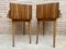 Early 20th Century Italian Walnut Nightstands by Paolo Buffa, Set of 2 5