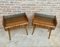 Early 20th Century Italian Walnut Nightstands by Paolo Buffa, Set of 2 4