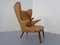 Mid-Century Teak & Leather Armchair by Svend Skipper for Skippers Møbler, Image 1