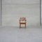 Mid-Century Dutch Solid Oak Armchair, 1960s, Image 5