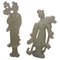 Carved White Jade Guanyin Figures, Set of 2 1