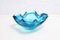 Blauer Aschenbecher aus Muranoglas von Made Murano Glas 8
