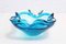 Blauer Aschenbecher aus Muranoglas von Made Murano Glas 7