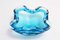 Blauer Aschenbecher aus Muranoglas von Made Murano Glas 2