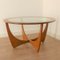 Astro Coffee Table in Teak and Glass by Victor Wilkins for G-Plan, 1950s 1