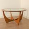 Astro Coffee Table in Teak and Glass by Victor Wilkins for G-Plan, 1950s, Image 1