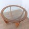 Astro Coffee Table in Teak and Glass by Victor Wilkins for G-Plan, 1950s 5