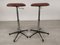 Tabourets Ajustables Vintage, Set de 2 5