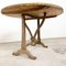 Antique French Oak Tilt Top Wine Table, 1900s, Image 6