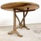 Tavolino da vino antico in quercia, Francia, inizio XX secolo, Immagine 6