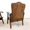 Teak Wooden Carved Armchairs, Indonesia, 1950s 8
