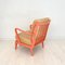 Mid-Century Italian Color & Beige Leather Lounge Chairs, 1950s, Set of 2 19