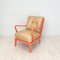 Mid-Century Italian Color & Beige Leather Lounge Chairs, 1950s, Set of 2 15