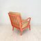 Mid-Century Italian Color & Beige Leather Lounge Chairs, 1950s, Set of 2 21