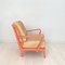 Mid-Century Italian Color & Beige Leather Lounge Chairs, 1950s, Set of 2, Image 22