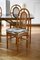 Table and Bamboo Chairs, Set of 5 2